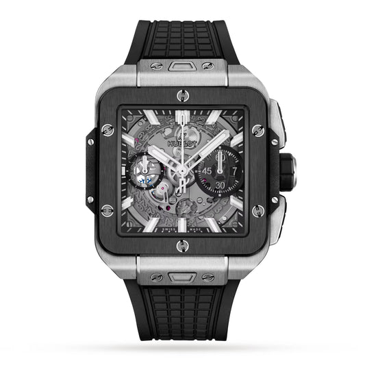 HUBLOT Square Bang Unico Titanitum Ceramic 42mm | Theluxzone