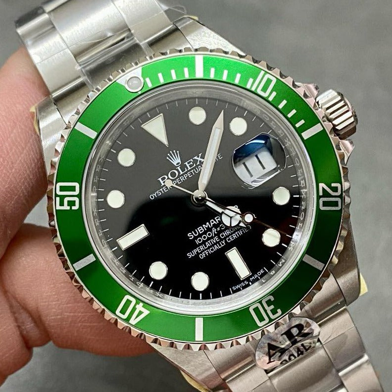 Rolex Submariner Kermit Green Bezel 50th Anniversary | Theluxzone