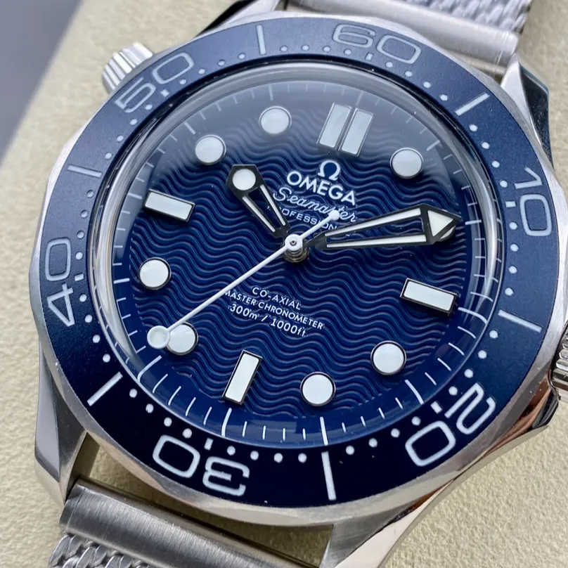 Omega Seamaster Diver 300m Blue Dial James Bond