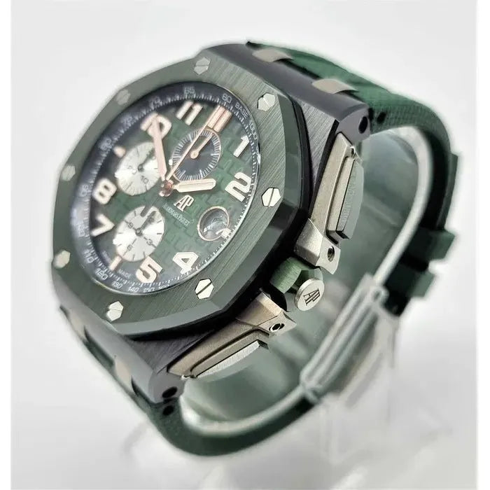 Audemars Piguet Royal Oak Offshore Chronograph Green Ceramic | Theluxzone